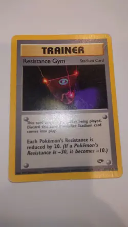 Pokemon Resistance Gym 109/132 Non-Holo Rare Trainer - 2000 Gym Challenge - HP - Image 1