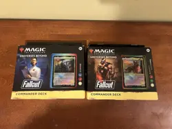 MTG Fallout - Commander Deck LOT OF 2 - Magic the Gathering - Brand New Sealed - Image 1