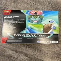 Pokemon TCG Venusaur ex & Blastoise ex Premium Collection Box Sealed 2025 - Image 2