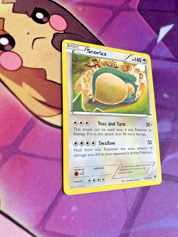 Snorlax - 77/124 [Fates Collide] Pokemon TCG - REGULAR RARE - NM - Image 2