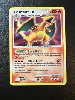 Pokemon TCG Secret Wonders Charizard 3/132 Reverse Holo Rare Card 2007 - Image 1