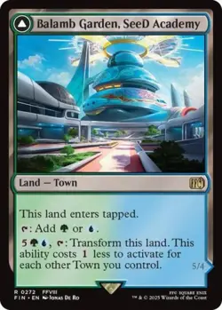 ~ Balamb Garden, SeeD Academy ~ NM Foil ~ UB: FINAL FANTASY ~ MTG ~ - Image 1
