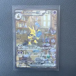 Alakazam ex 201/165 SIR Pokemon Card Scarlet & Violet 151 NM/M PACK FRESH - Image 1