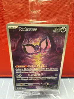 Pecharunt SV 129 SEALED Black Star Promo Pokemon Card Holo - Image 1