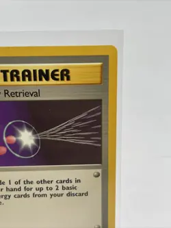 Pokemon Card Energy Retrieval 81/102 BS Base Set Unlimited NM - Image 4