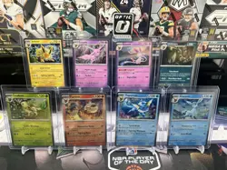 Prismatic Evolutions Costco Mini Tin Cosmos Promo Cards Set Of 8 Umbreon Sylveon - Image 1