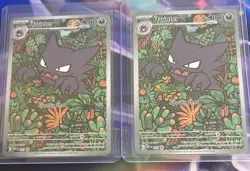 *LOT of 2* Pokemon Haunter AR MEP/027 Promo Card Mega Gengar Deck ENGLISH - Image 1
