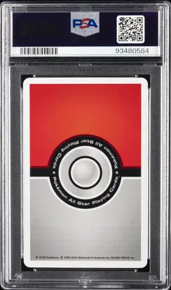 2017 POKEMON AS PLAYING CARDS ACE OF DIAMONDS MEW PSA 9 - Image 2