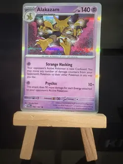ALAKAZAM - 82/167 Twilight Masquerade NM - Rare Holo - Pokemon TCG Card - Image 1