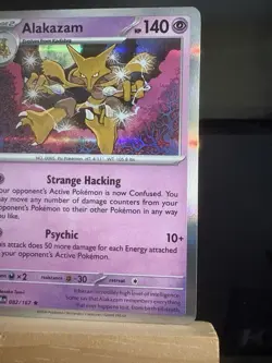 ALAKAZAM - 82/167 Twilight Masquerade NM - Rare Holo - Pokemon TCG Card - Image 3