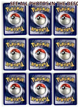 RM) Pokemon Card Lot Shadowless Base Set 1st Edition Jungle Gym Heroes Challenge - Image 4