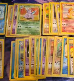 Pokemon Vintage 50 Card Mixed Lot Base Jungle Fossil Gym Heroes WOTC Rare MINT!! - Image 3