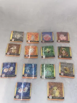 POKEMON CARD 1998 LOT OF 14 FLIP CARDS ART BOX PREMIER EDITION - Image 1
