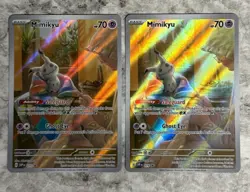 Mimikyu - SVP075 Scarlet & Violet ETB Promo Card Pokemon - NM set of 2 - Image 1