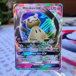 Mimikyu GX 149/214 Pokemon Card TCG SM Lost Thunder MINT Card - NM - Image 1
