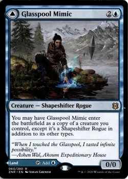 Glasspool Mimic R Zendikar Rising 60 NM - Image 1