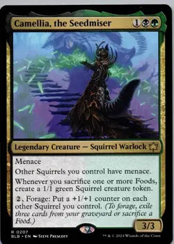 Camellia, the Seedmiser - R - Bloomburrow - 207 - NM - Normal - Image 1