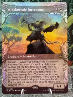 Whiskervale Forerunner (Showcase) Bloomburrow Foil - Image 1