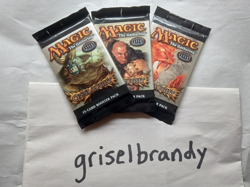 3x MTG Magic the Gathering: Onslaught Booster Packs (Factory Sealed) - Image 1