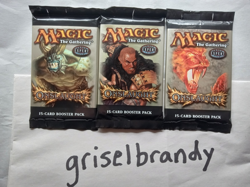 3x MTG Magic the Gathering: Onslaught Booster Packs (Factory Sealed) - Image 2