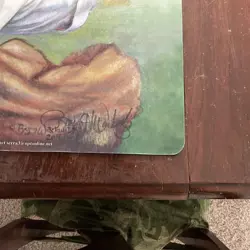 MTG Angus MacKenzie Playmat - Signed Bryon Wackwitz 20/25 Legends 2015 - Image 2