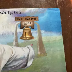 MTG Angus MacKenzie Playmat - Signed Bryon Wackwitz 20/25 Legends 2015 - Image 3