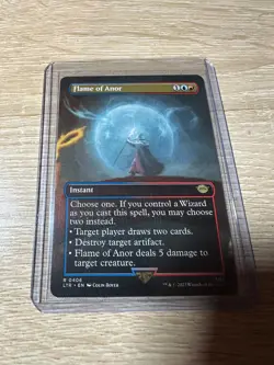 MTG - Flame of Anor - Full Art - Lord of the Rings - Image 1