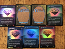 MTG - Chaos Emerald SET - Lotus Petal - Foil - FULL SET - Alt Art - WATCH VIDEO! - Image 4