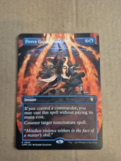 Fierce Guardianship (Borderless) Commander Masters Regular - Image 1