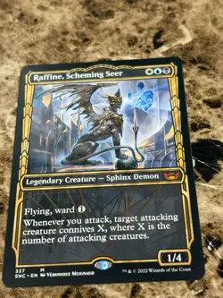 RAFFINE, SCHEMING SEER Magic MTG Streets of New Capenna Showcase - Image 1