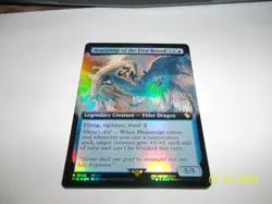 FOIL Hraesvelgr of the First Brood Extended Foil Final Fantasy Commander x1 NM - Image 1