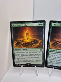 4z The Earth Crystal - R0184 - Final Fantasy MTG Magic The Gathering NM - Image 2