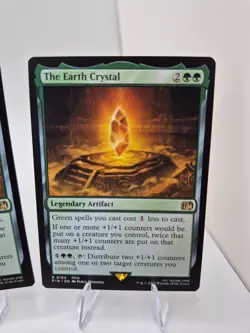 4z The Earth Crystal - R0184 - Final Fantasy MTG Magic The Gathering NM - Image 5