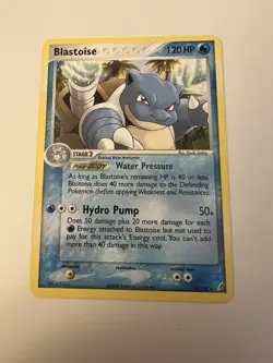 Pokemon TCG Blastoise 14/100 Crystal Guardians Near Mint Condition - Image 1