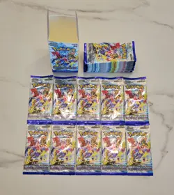 10 Raging Surf/Paradox Rift Booster Packs - Pokemon S&V - Korean - Sealed - Image 1