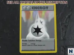 (RM) Pokemon TCG Vintage Base Set Shadowless Complete Energy Card Lot 120+ Cards - Image 4