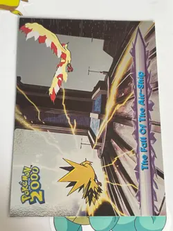 2000 Topps Pokemon Movie Animation Edition 'The Fall Of The Air Ship' #40 Foil - Image 1