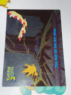 2000 Topps Pokemon Movie Animation Edition 'The Fall Of The Air Ship' #40 Foil - Image 2