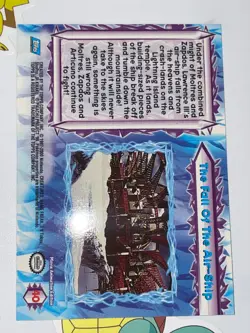 2000 Topps Pokemon Movie Animation Edition 'The Fall Of The Air Ship' #40 Foil - Image 3