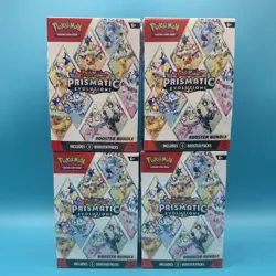 Pokemon TCG Prismatic Evolutions Booster Bundle - New Sealed Lot of 4! - Image 1