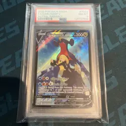 2022 POKEMON SWORD & SHIELD ASTRAL RADIANCE #TG23 FULL ART/GARCHOMP V PSA 8 - Image 1