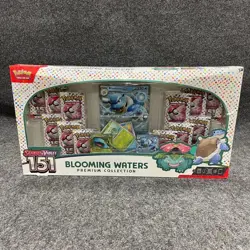 POKEMON Scarlet & Violet 151 Blooming Waters Premium Collection, Sealed, Wear - Image 1