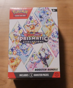 Pokemon TCG Scarlet & Violet Prismatic Evolutions Booster Bundle Factory Sealed - Image 1