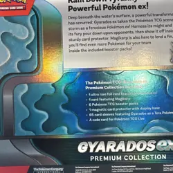 Pokemon TCG Gyarados EX Premium Collection Box Factory Sealed Brand New - Image 4