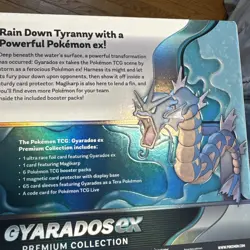Pokemon TCG Gyarados EX Premium Collection Box Factory Sealed Brand New - Image 5
