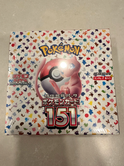 Pokemon 151 Japanese Booster Box - Factory Sealed - US Seller - Image 1
