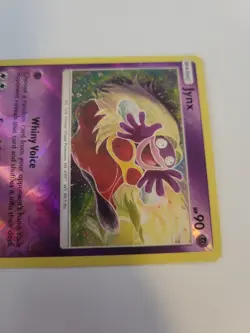Pokemon TCG Jynx 38/73 Shining Legends Reverse Holo Common Unlimited Psychic LP - Image 3