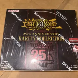 Yugioh 25th Anniversary Rarity Collection Booster Box 1st Edition Sealed 24pack - Image 1
