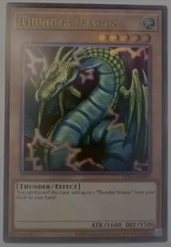Thunder Dragon LCKC-EN067 Legendary Collection Kaiba 1st Edition - Image 1