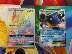 Pokemon Card Full Art Alt Art Fire Mew Darkrai Gyarados Blastoise - Image 3